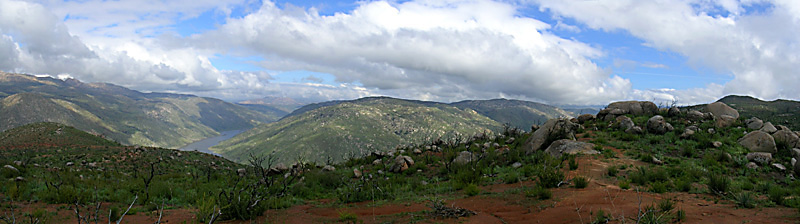 Pan shot of Anderson Truck Trail