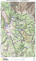 Laguna Mountains Map 2008