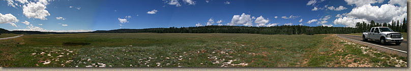 Pan Shot of th Kaibab Plateau